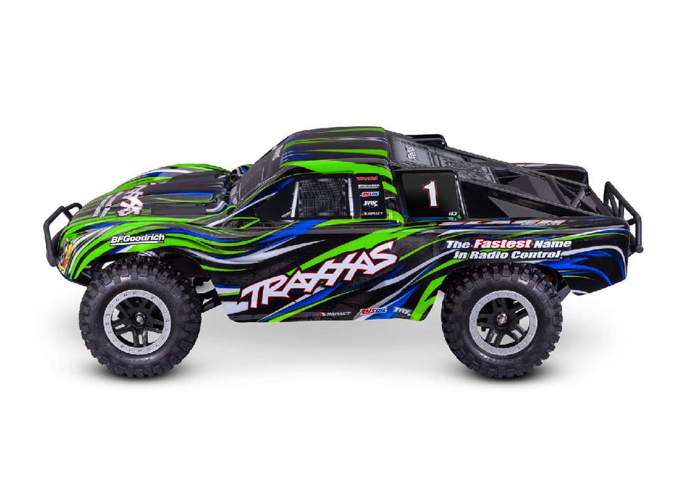 TRA58334-4 GREEN 1/10 Slash 2WD, BL-2s HD Brushless, Clipless - Green ***SOLD SEPARATELY you will need TRA2985 & TRA2827X to run this truck**