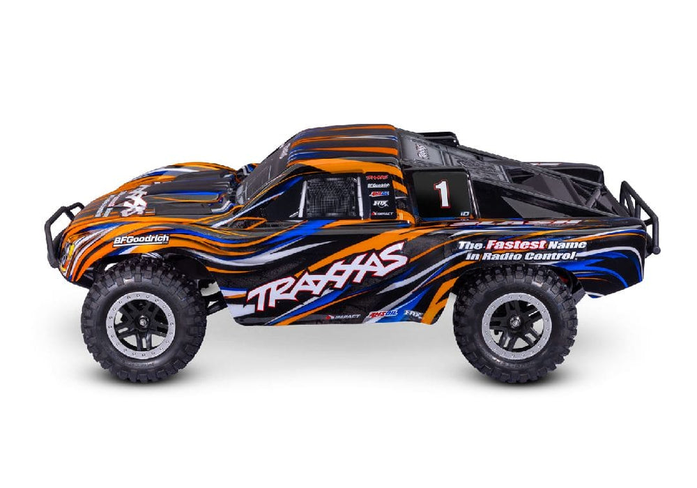 TRA58334-4 ORANGE 1/10 Slash 2WD, BL-2s HD Brushless, Clipless - Orange ***SOLD SEPARATELY you will need TRA2985 & TRA2827X to run this truck**