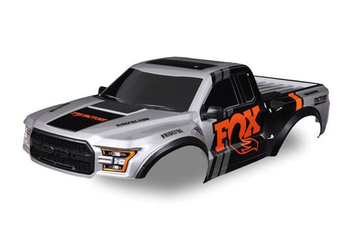 TRA5916-FOX Traxxas Body, 2017 Raptor, Fox, heavy duty, clipless mounting