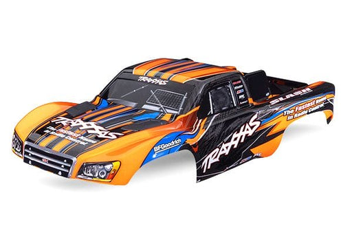 TRA5924-ORNG Traxxas Body, Slash 2WD, orange, painted, clipless mounting