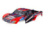 TRA5924-RED Traxxas Body, Slash 2WD, red, painted, clipless mounting