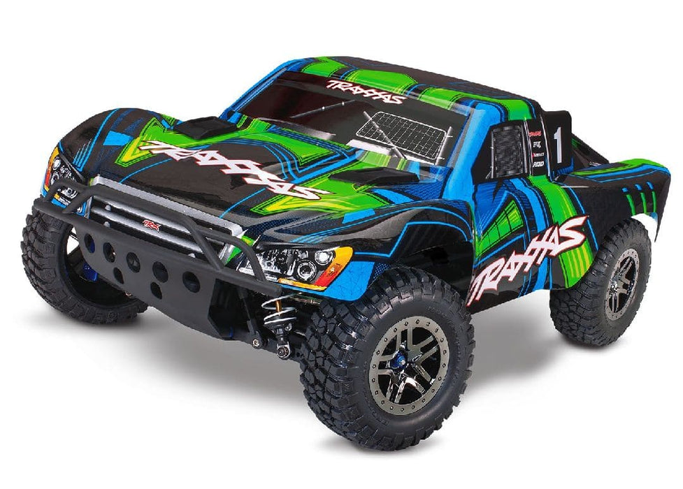 TRA68277-4GREEN Traxxas Slash 4X4 Ultimate (Green): 1/10 4WD Short Course Truck**Sold Separately YOU will need this part #TRA2970-3S to run this truck