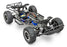 TRA68386-4BLUE Traxxas Slash 4X4 1/10 Scale VXL Extreme HD - Blue