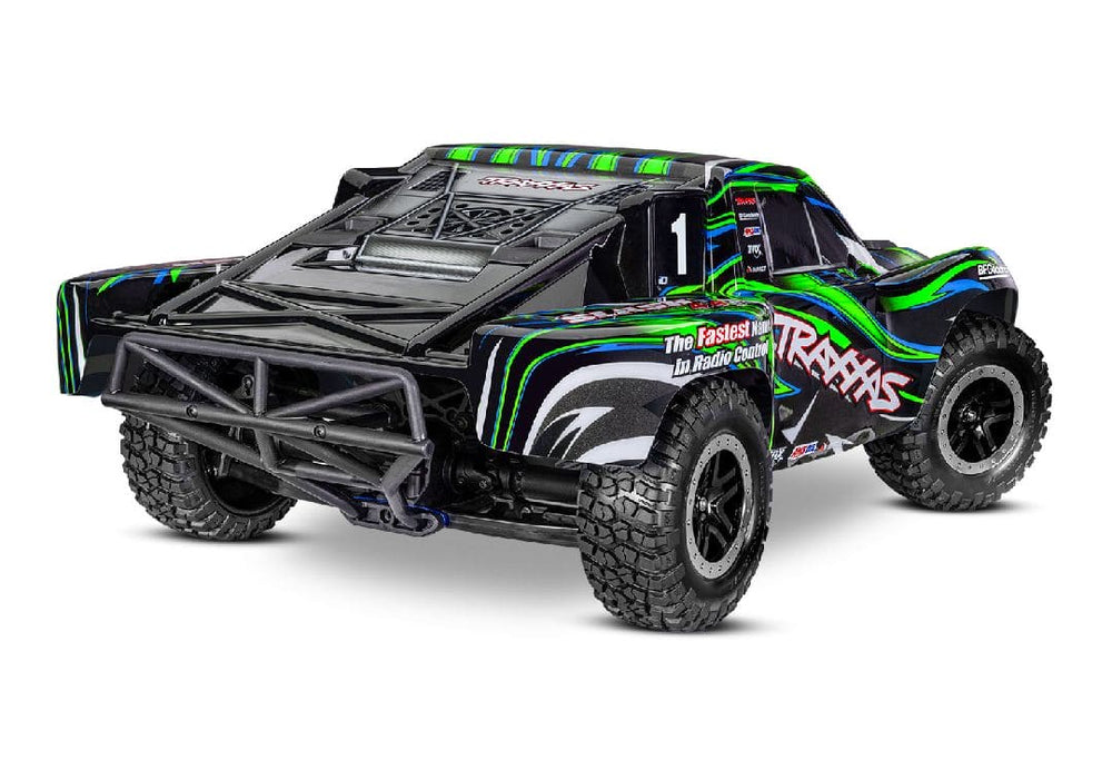 TRA68386-4GREEN Traxxas Slash 4X4 1/10 Scale VXL Extreme HD - Green **SOLD SEPARATELY AND REQUIRED ORDER PART # TRA2970-3S**