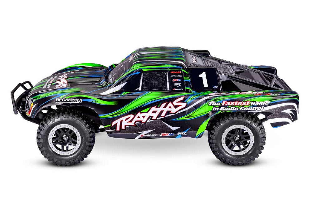 TRA68386-4GREEN Traxxas Slash 4X4 1/10 Scale VXL Extreme HD - Green **SOLD SEPARATELY AND REQUIRED ORDER PART # TRA2970-3S**