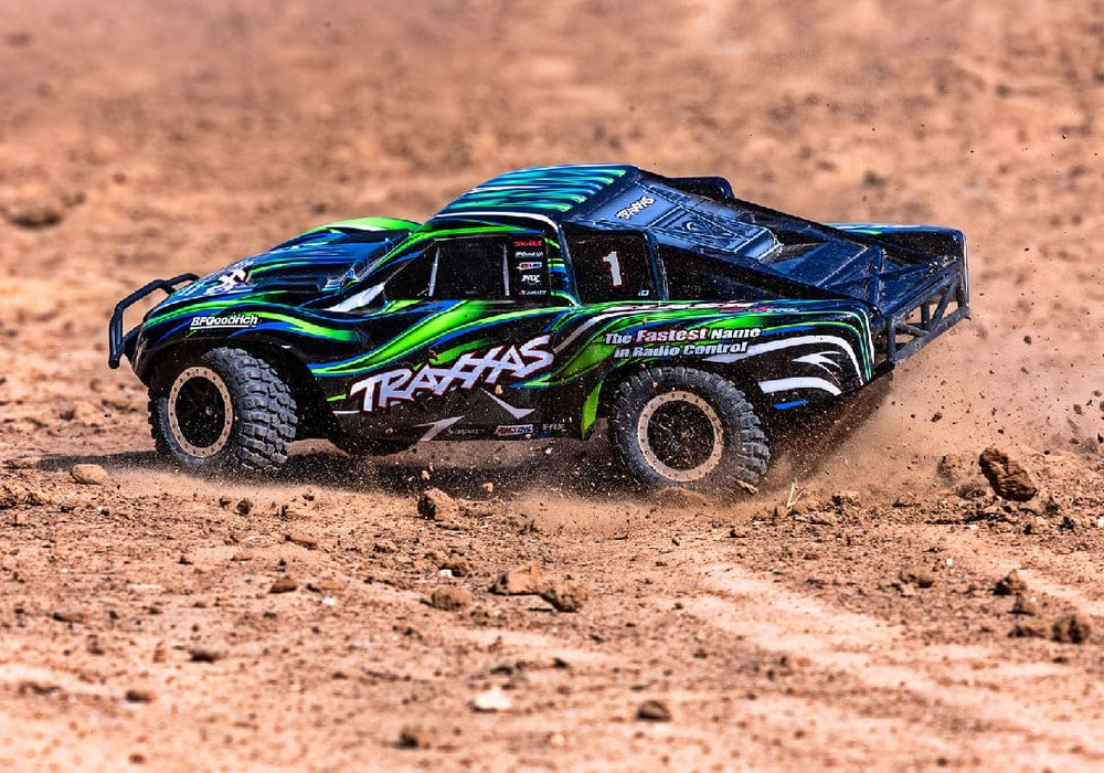 TRA68386-4GREEN Traxxas Slash 4X4 1/10 Scale VXL Extreme HD - Green **SOLD SEPARATELY AND REQUIRED ORDER PART # TRA2970-3S**