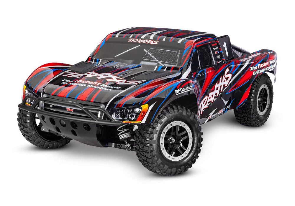 TRA68386-4RED Traxxas Slash 4X4 1/10 Scale VXL Extreme HD - Red