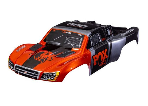 TRA6849-FOX Traxxas Body, Slash VXL 2WD, Fox Edition (clipless mounting)