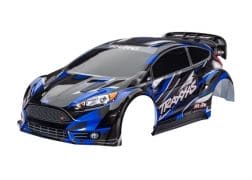 TRA7418-BLUE Traxxas Body, Ford Fiesta? ST - Blue