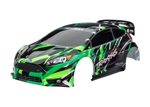 TRA7427-GRN Traxxas Body, Ford Fiesta? ST Rally VXL - Green