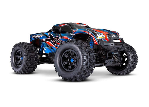 TRA77096-4BLUE Traxxas X-Maxx VXL-8s Brushless Monster Truck - Blue NEW X-Maxx 2024 will need this part # TRA2997 to run this truck