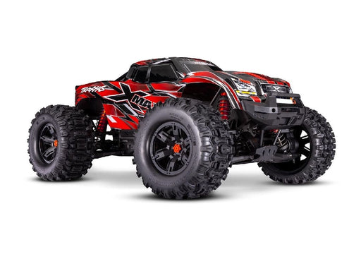 TRA77096-4RED Traxxas X-Maxx VXL-8s Brushless Monster Truck - Red NEW X-Maxx 2024 will need this part # TRA2997 to run this truck