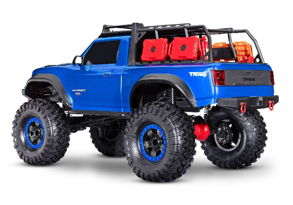 TRA82044-4BLUE Traxxas TRX-4 Sport - High Trail - Metallic Blue TRA82044-4  ** Sold Separately you will need tra2992 to run this truck**