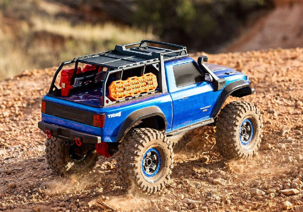 TRA82044-4BLUE Traxxas TRX-4 Sport - High Trail - Metallic Blue TRA82044-4  ** Sold Separately you will need tra2992 to run this truck**