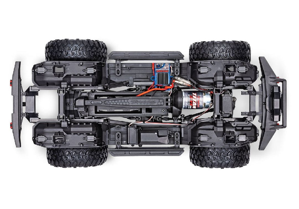 TRA82044-4BLUE Traxxas TRX-4 Sport - High Trail - Metallic Blue TRA82044-4  ** Sold Separately you will need tra2992 to run this truck**