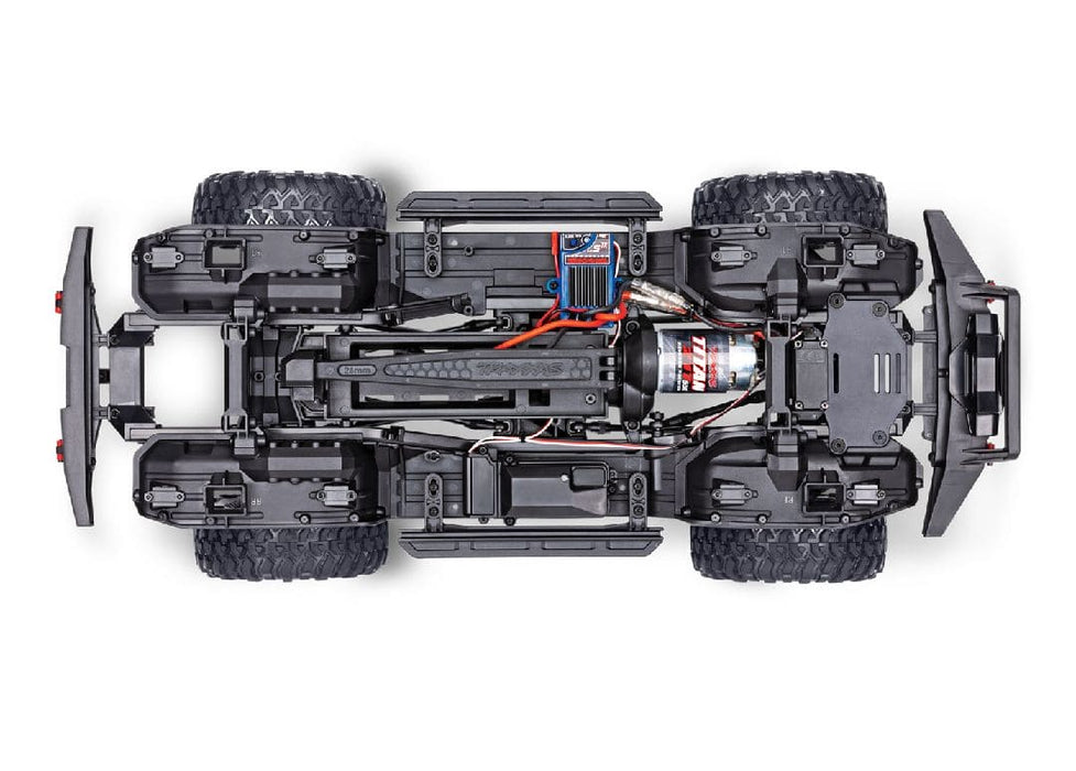 TRA82224-4RED Traxxas TRX-4 Sport, clipless body, no battery or charger - Red **Sold Separately you will need TRA2992 to run this