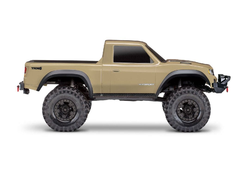 TRA82224-4TAN Traxxas TRX-4 Sport, clipless body, no battery or charger - Tan **Sold Separately you will need TRA2992 to run this