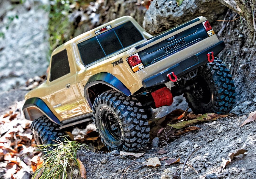 TRA82224-4TAN Traxxas TRX-4 Sport, clipless body, no battery or charger - Tan **Sold Separately you will need TRA2992 to run this