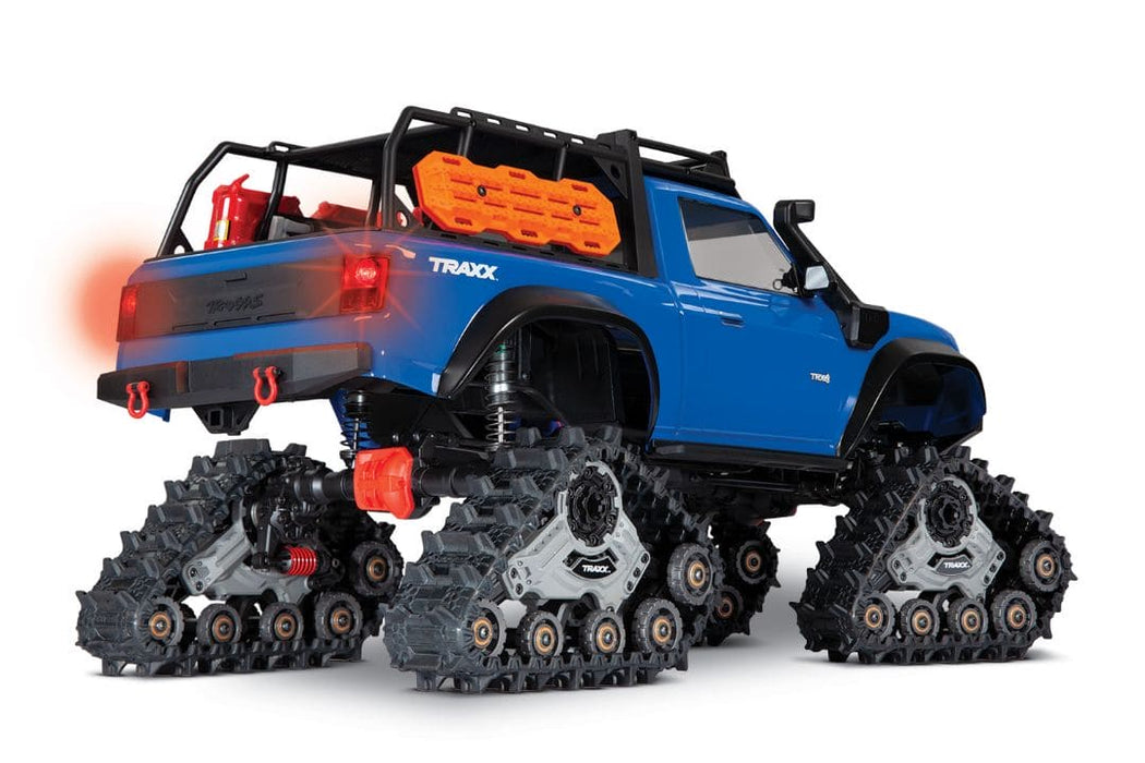 TRA82234-4BLUE Traxxas TRX-4 Clipless Body with Deep-Terrain Traxx 1/10 4X4 Truck - Blue **Sold Separately you will need tra2992 to run this truck**