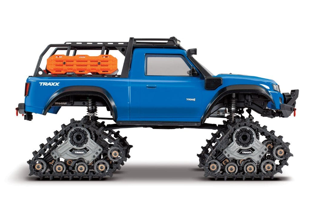 TRA82234-4BLUE Traxxas TRX-4 Clipless Body with Deep-Terrain Traxx 1/10 4X4 Truck - Blue **Sold Separately you will need tra2992 to run this truck**