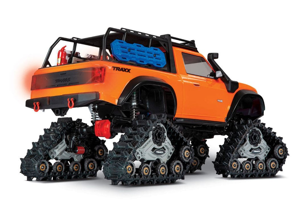 TRA82234-4ORANGE Traxxas TRX-4 Clipless Body with Deep-Terrain Traxx 1/10 4X4 Truck - Orange **Sold Separately you will need tra2992 to run this truck**