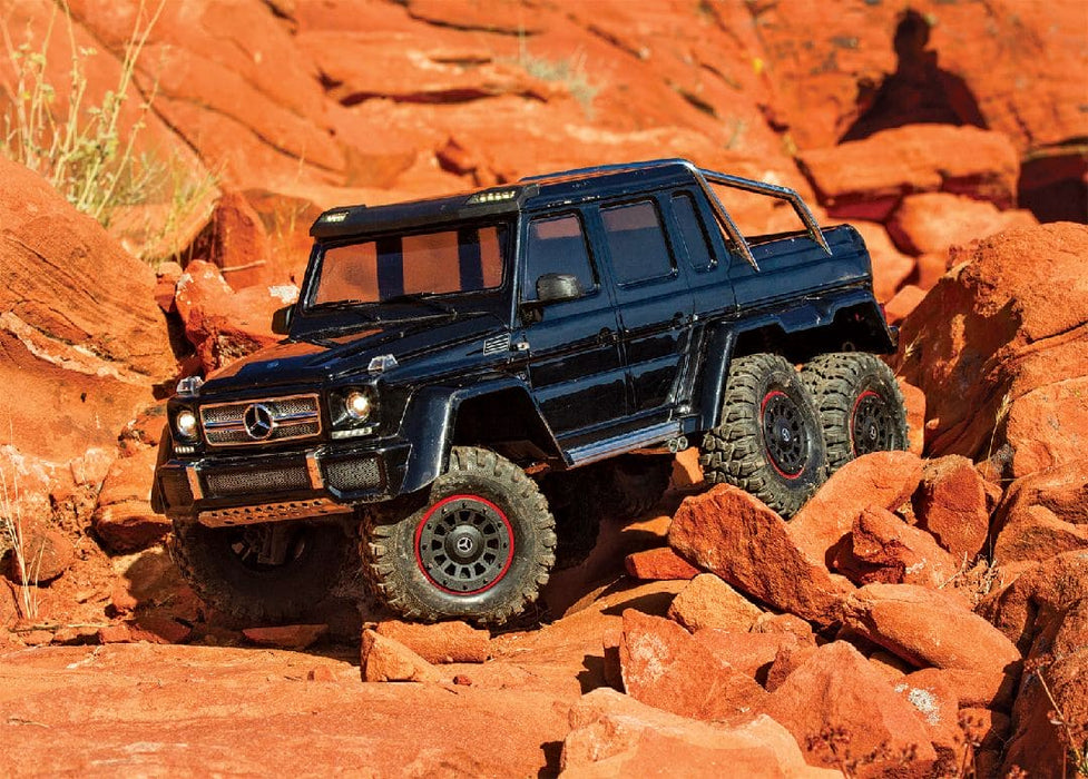 TRA88296-4BLACK Traxxas TRX-6 Mercedes Benz G63 AMG 6x6 clipless body - Black