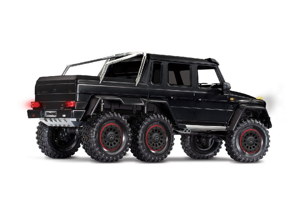 TRA88296-4BLACK Traxxas TRX-6 Mercedes Benz G63 AMG 6x6 clipless body - Black