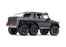 TRA88296-4SILVER Traxxas TRX-6 Mercedes Benz G63 AMG 6x6 clipless body - Silver