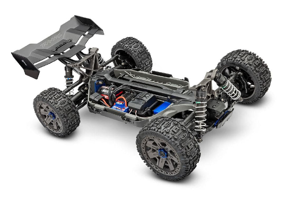 TRA90154-4BLUE Traxxas Jato 4x4 Brushless BL-2S with clipless body - Blue ***SOLD SEPARATELY you will need TRA2985 & TRA2827X to run this truck