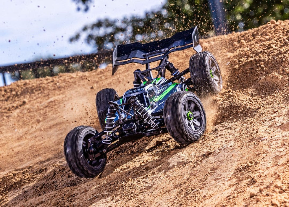 TRA90154-4GREEN Traxxas Jato 4x4 Brushless BL-2S with clipless body - Green ***SOLD SEPARATELY you will need TRA2985 & TRA2827X to run this truck