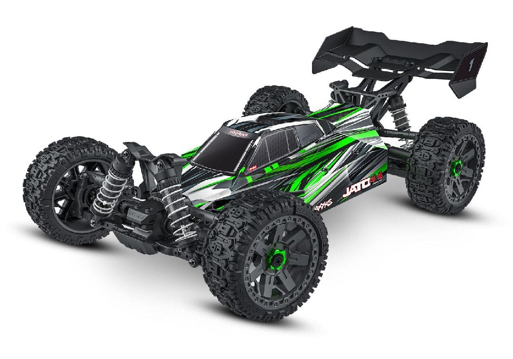 TRA90154-4GREEN Traxxas Jato 4x4 Brushless BL-2S with clipless body - Green ***SOLD SEPARATELY you will need TRA2985 & TRA2827X to run this truck