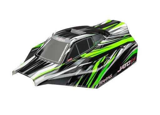 TRA9018-GRN Traxxas Body, Jato? 4X4 Brushless, green (painted)