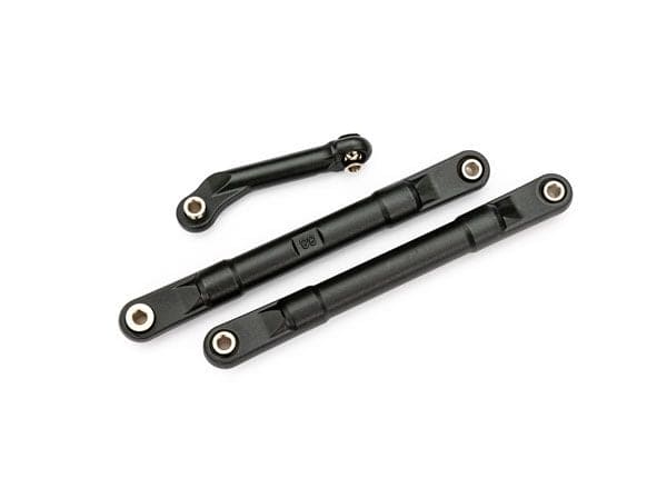 TRA9027 Traxxas Toe links, molded composite, 98mm (black) (2)