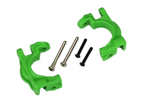 TRA9032G Traxxas Caster blocks (c-hubs), extreme heavy duty, green