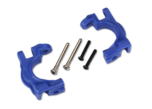 TRA9032X Traxxas Caster blocks (c-hubs), extreme heavy duty, blue