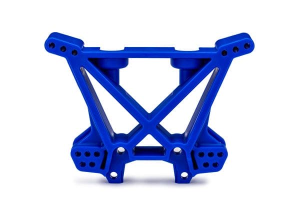 TRA9034-BLUE Traxxas Shock tower, rear (blue)