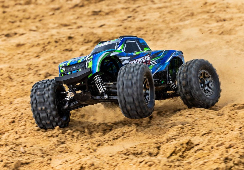 TRA90376-4GREEN Traxxas Stampede VXL Brushless 1/10 4X4 Monster Truck - Green **SOLD SEPARATELY AND REQUIRED ORDER PART # TRA2970-3S**