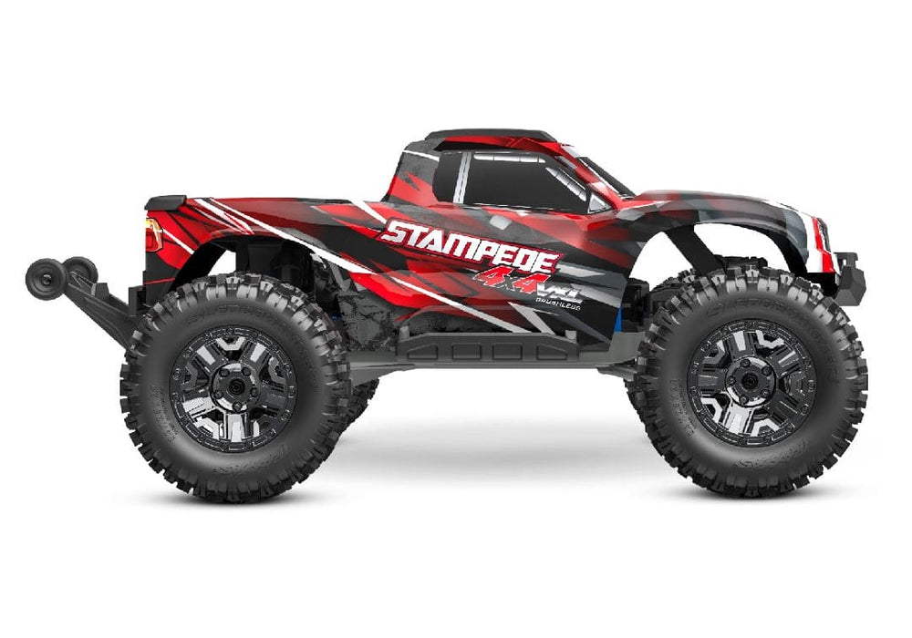 TRA90376-4RED Traxxas Stampede VXL Brushless 1/10 4X4 Monster Truck - Red **SOLD SEPARATELY AND REQUIRED ORDER PART # TRA2970-3S**