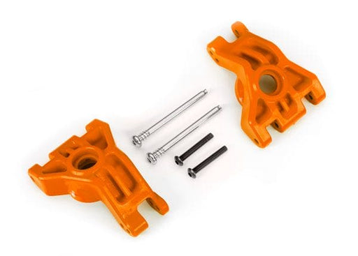 TRA9050T Traxxas Carriers, stub axle, rear, extreme heavy duty, orange