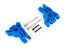 TRA9050X Traxxas Carriers, stub axle, rear, extreme heavy duty, blue