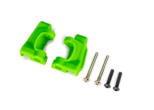 TRA9135-GRN Traxxas Caster blocks, extreme heavy duty, green (2)(for #9182)