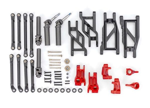 TRA9180-RED Traxxas Upgrade Kit, HD, red (fits 2WD Rustler/Stampede)