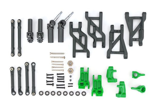 TRA9182-GRN Traxxas Upgrade Kit, HD, green (fits Bandit / Drag Slash)