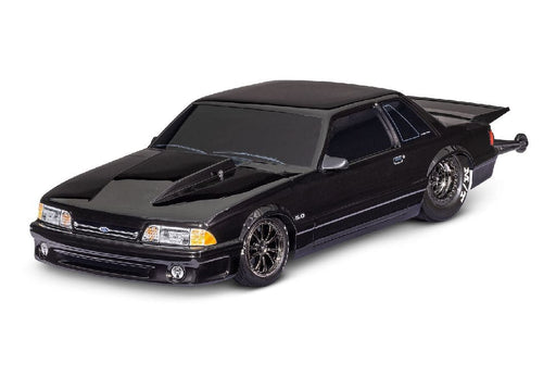 TRA94346-74BLACK Traxxas Ford Mustang 5.0 Drag Slash Extreme Heavy Duty - Black