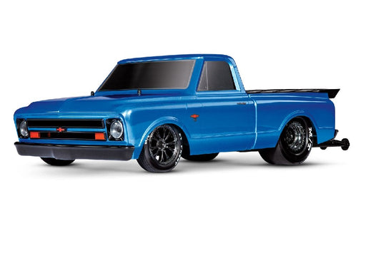 TRA94376-74BLUE Traxxas 1967 Chevrolet C10 Drag Slash Extreme Heavy Duty - Blue