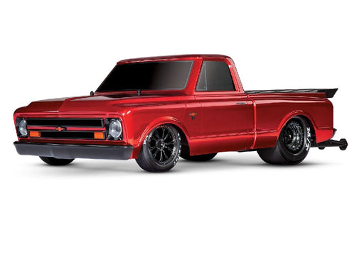 TRA94376-74RED Traxxas 1967 Chevrolet C10 Drag Slash Extreme Heavy Duty - Red