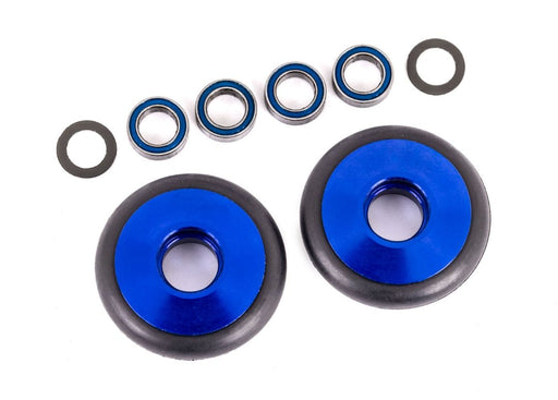 TRA9461X Traxxas Wheels, Wheelie Bar, 6061-T6 Aluminum Blue