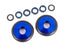 TRA9461X Traxxas Wheels, Wheelie Bar, 6061-T6 Aluminum Blue