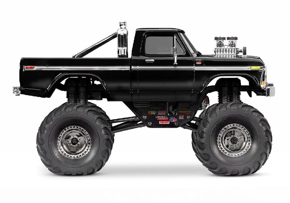 TRA98044-1BLACK Traxxas TRX-4MT F150 Monster Truck - Black (Sold Separately extra battery please ORDER #TRA2821)