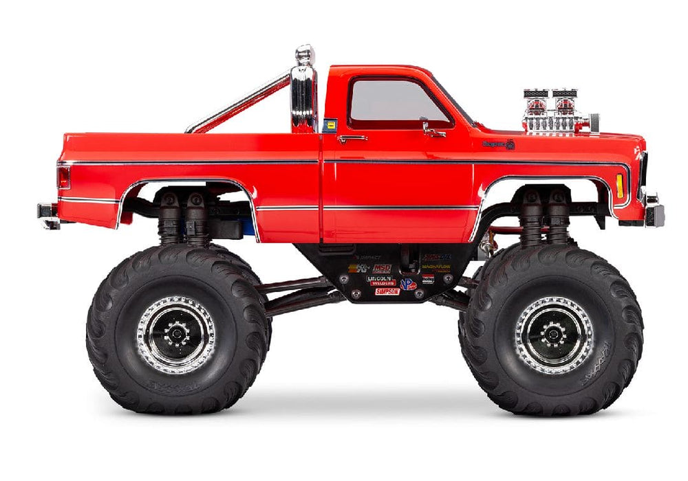 TRA98064-1RED Traxxas TRX-4MT K10 Monster Truck - Red (Sold Separately extra battery please ORDER #TRA2821)